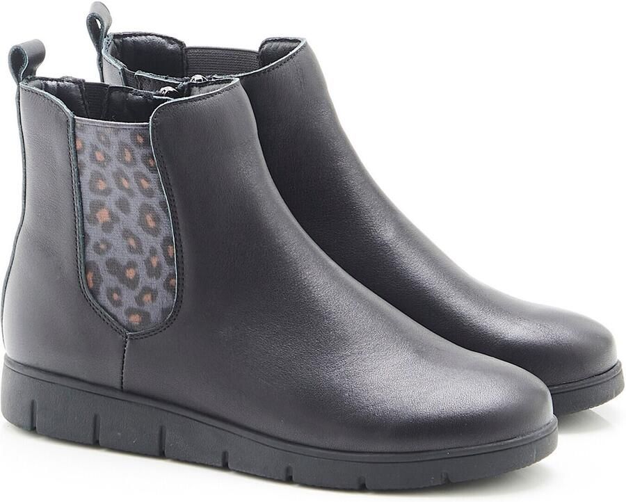 Damart Chelseaboots Amortyl Dames Zwart
