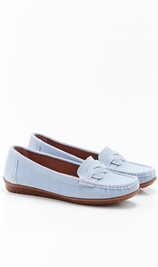 Damart Mocassins Climatyl Dames Blauw