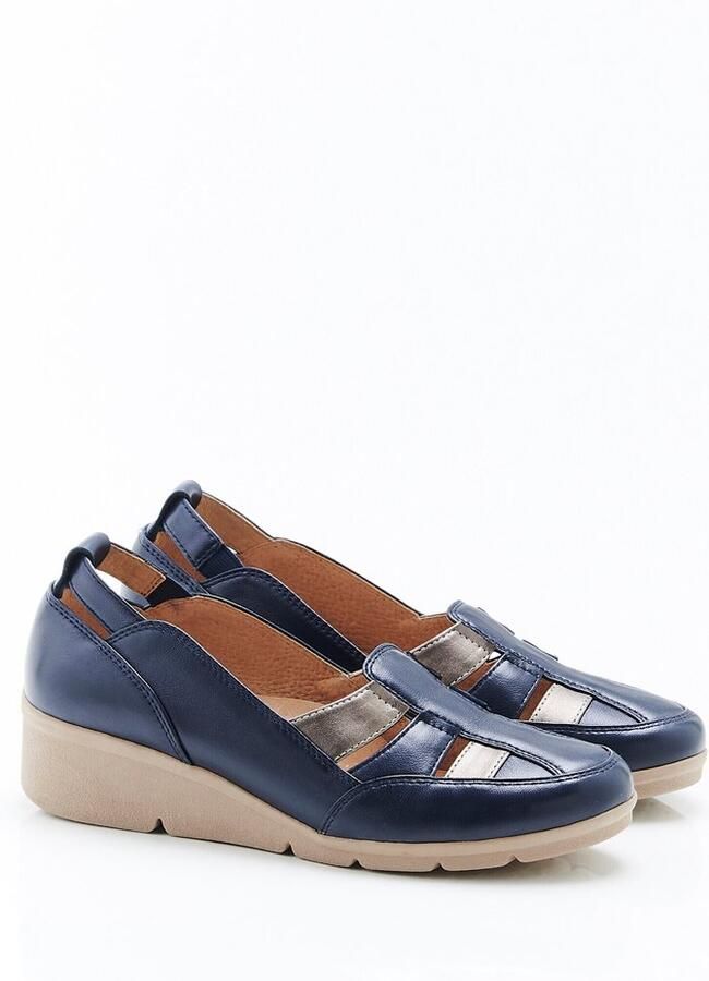 Damart Mocassins opengewerkt Amortyl Dames Blauw