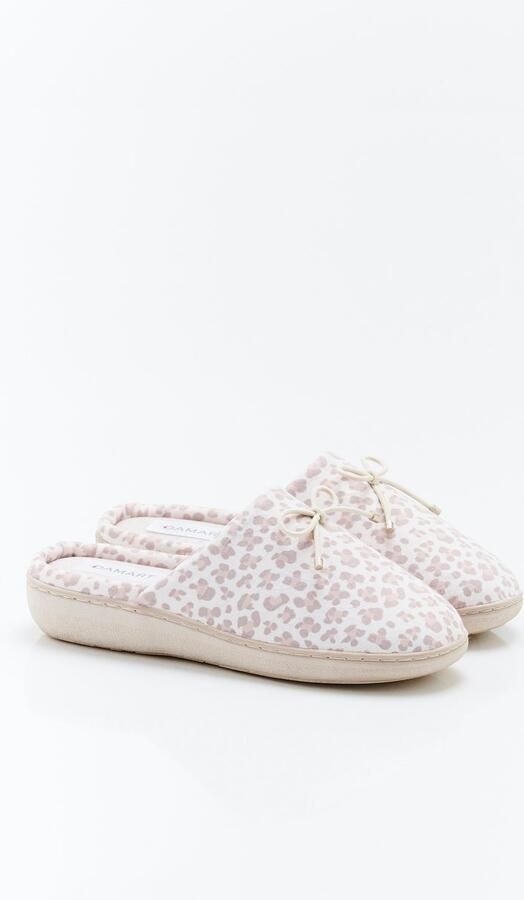 Damart Muiltjes omsluitend fluweel Dames Bruin