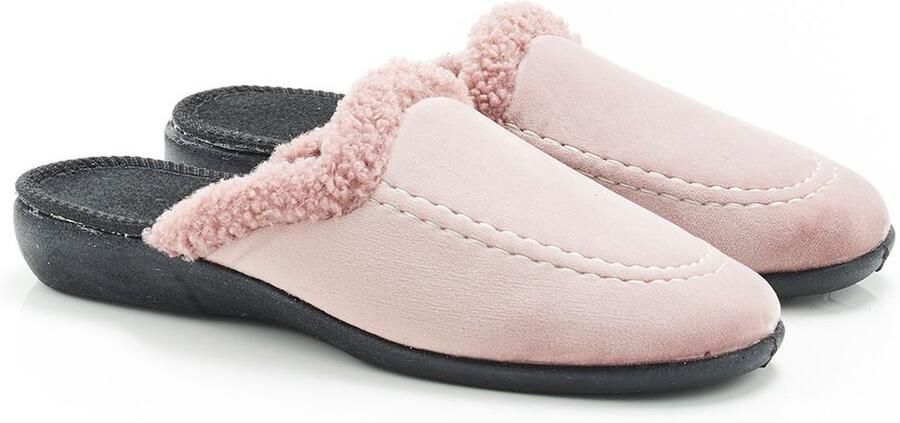 Damart Muiltjes van velours Dames Bruin