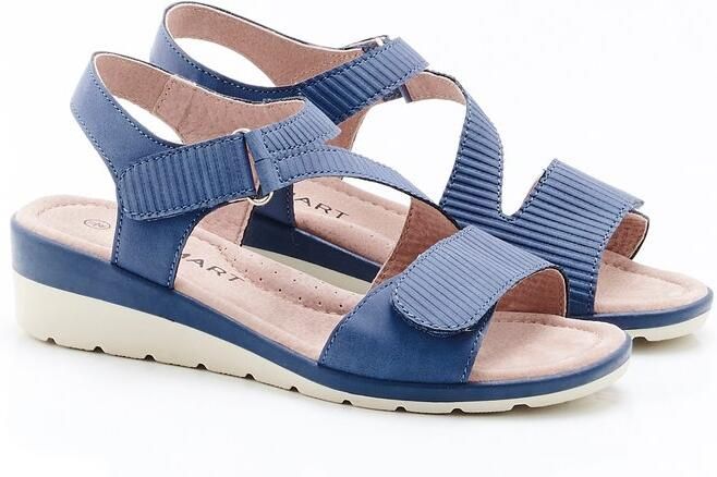 Damart Sandalen met sleehak Amortyl Dames Blauw
