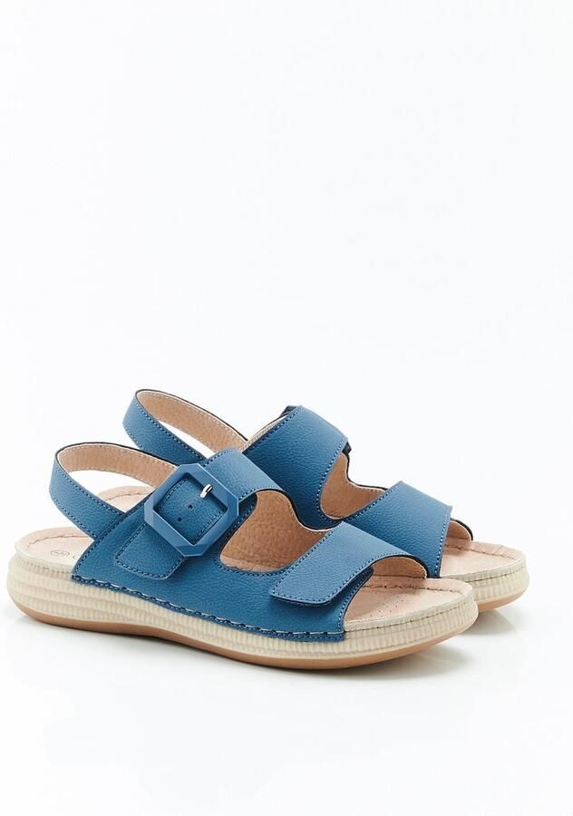 Damart Sandalen volledige opening Piedical Dames Blauw