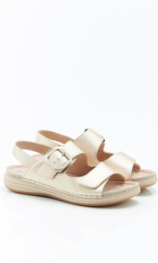 Damart Sandalen volledige opening Piedical Dames Geel