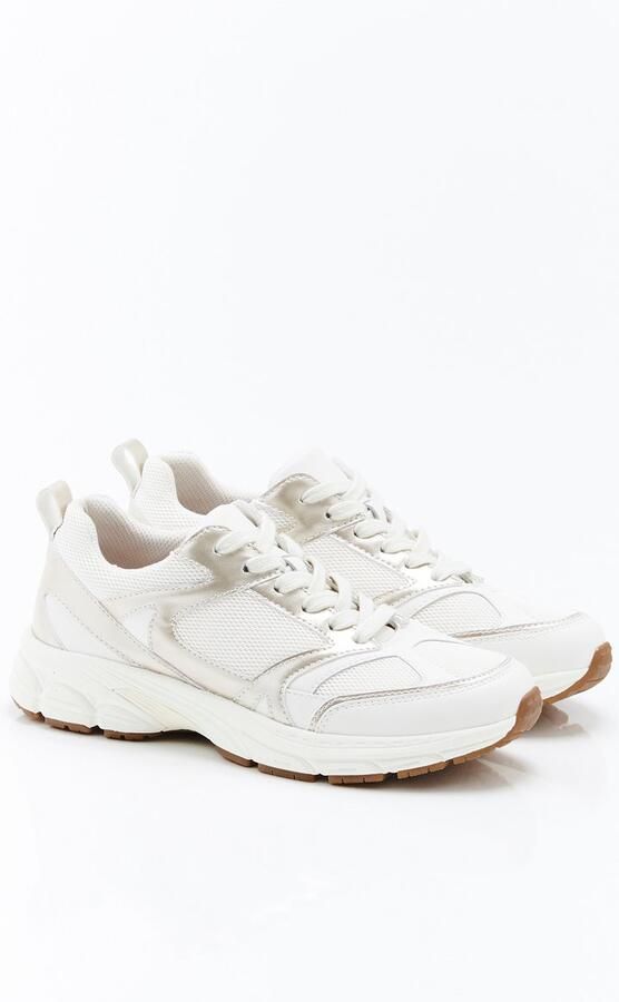 Damart Sneaker retro stijl Climatyl-label Dames Wit