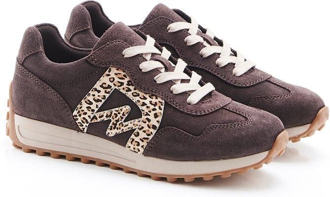 Damart Sneakers fantasiezool Amortyl Dames Bruin