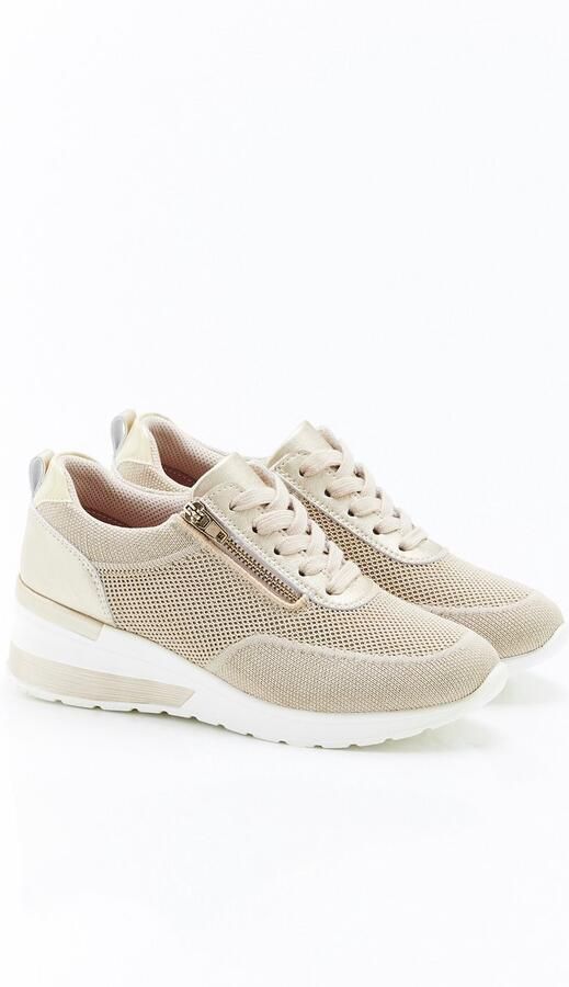 Damart Sneakers sleehak Climatyl-label Dames Beige - Foto 2