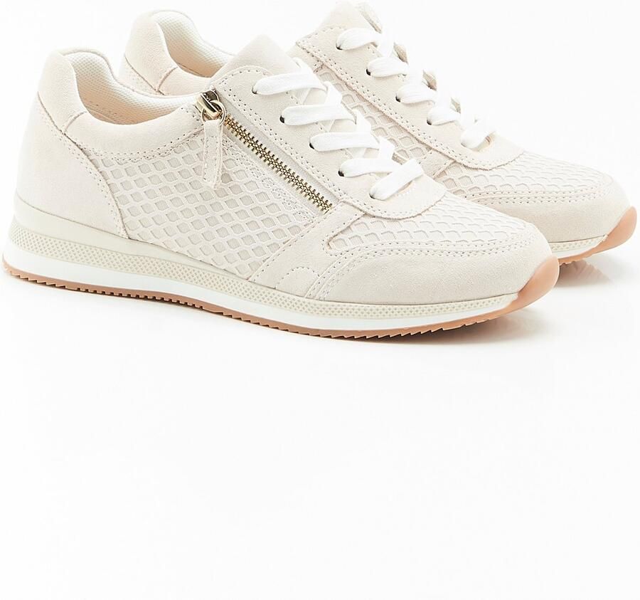 Damart Sportschoenen met leren detail in reliëf Amortyl Dames Wit - Foto 1