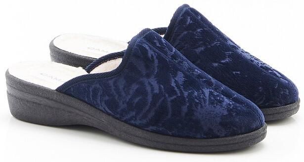 Damart Thermolactyl muiltjes met getextureerd effect Dames Blauw