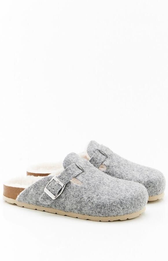 Damart Thermolactyl pantoffels Dames Grijs