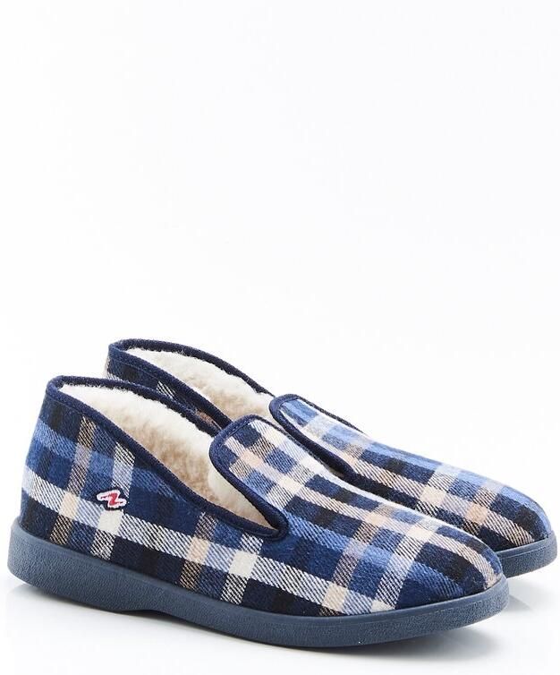 Damart Thermolactyl pantoffels Heren Blauw