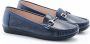 Damart Mocassins met siergesp Dames Blauw - Thumbnail 1