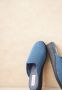 Damart Muiltjes met denim-effect Dames Blauw - Thumbnail 1