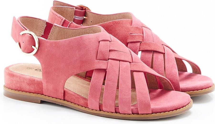 Damart Sandalen met meerdere gekruiste banden Dames Roze