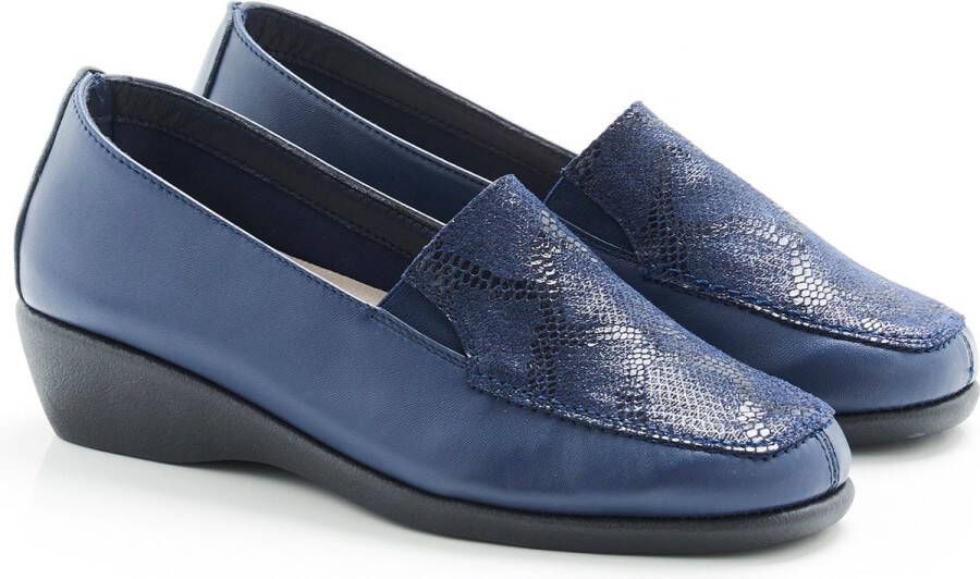 Damart Soepele mocassins Dames Blauw