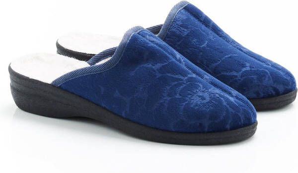 Damart Thermolactyl muiltjes met getextureerd effect Dames Blauw