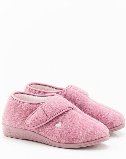 Damart Thermolactyl pantoffels Dames Roze