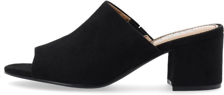 Dames Blokhak Sandalen Zwart