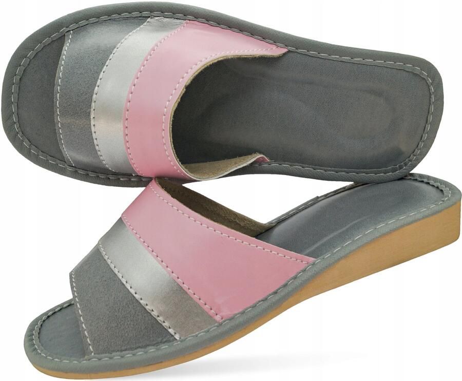 Dames Pantoffels van Leer Comfortabele en Lichte Huisschoenen