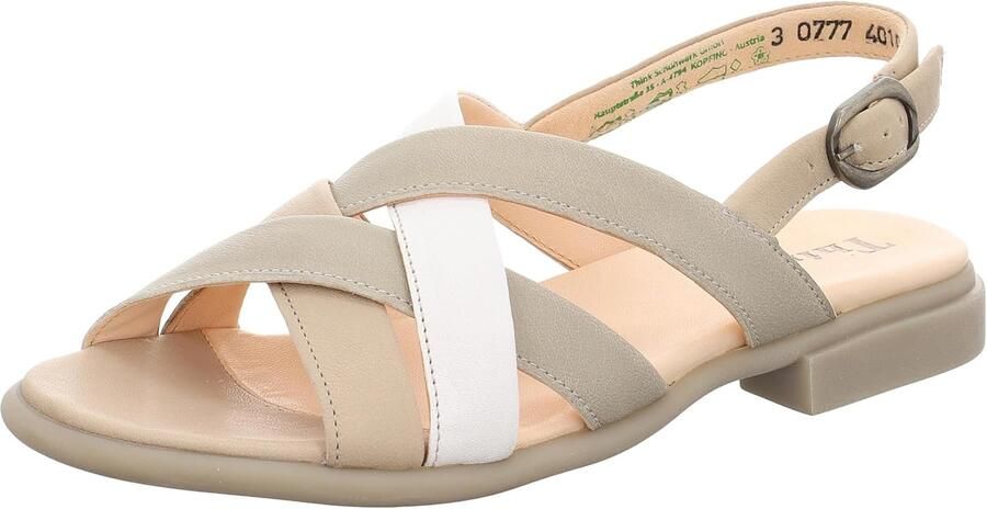 Dames Sandalen Leer Comfortabel & Chroomvrij - Foto 1