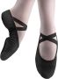 Dancer Dancewear Balletschoenen Splitzool ZWART “StretchPro” Stretch canvas Balletschoen voor meisje - Thumbnail 1