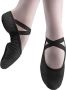 Dancer Dancewear Balletschoenen Splitzool ZWART “StretchPro” Stretch canvas Balletschoen voor - Thumbnail 1