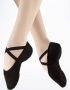 Dancer Dancewear Balletschoenen Splitzool ZWART “StretchPro” Stretch canvas Balletschoen voor dames - Thumbnail 4