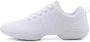 Dancer Dancewear Danssneakers Dames Splitzool Wit 'Salsette' Salsa schoenen Zumba schoenen Dansschoenen - Thumbnail 5