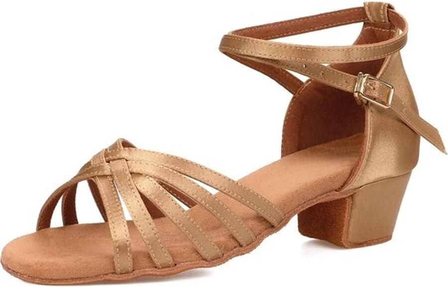 Dansschoenen voor dames en meisjes beige