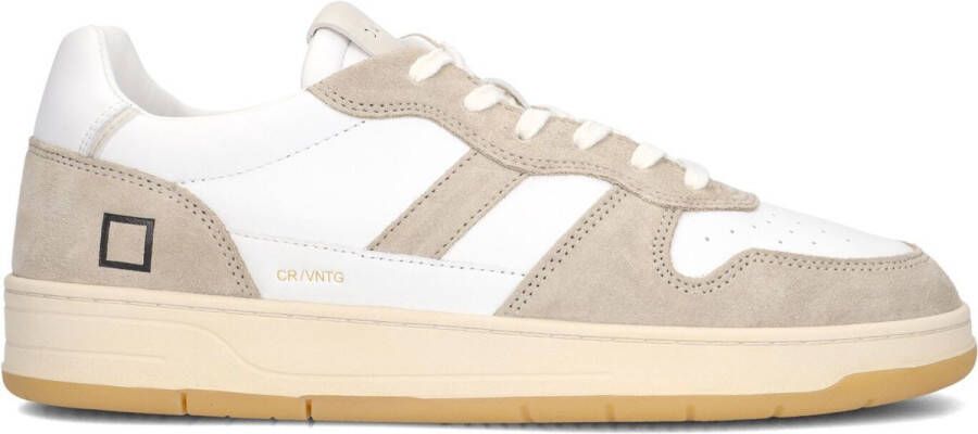 D.A.T.E Lage Sneakers Heren Court 2.0 Vintage Maat: 41 Materiaal: Suède Kleur: Wit