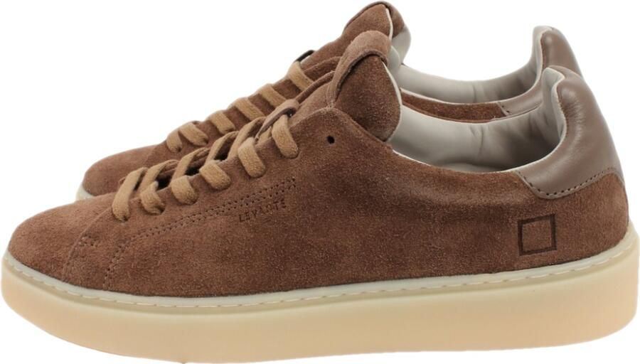 D.a.t.e. Leren sneakers met verhoogde binnenzool