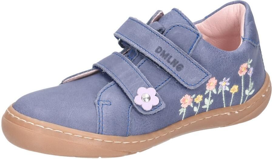Däumling dames veterschoenen blauw