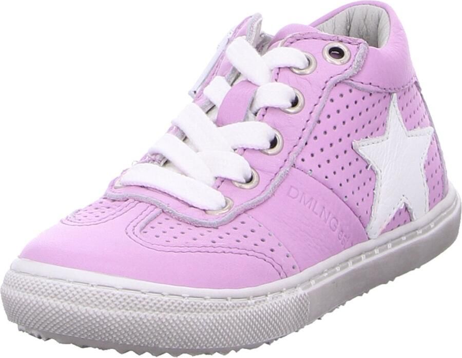 Däumling dames veterschoenen lila