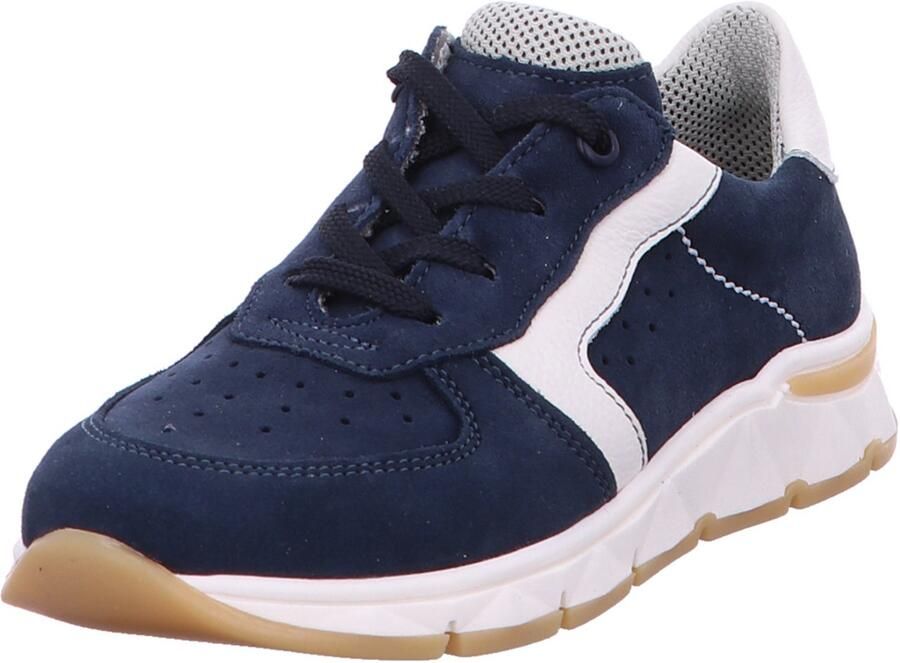 Däumling heren veterschoenen donkerblauw