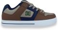 DC Shoes Dc Heren Sneaker Pure Brown tan navy - Bruin