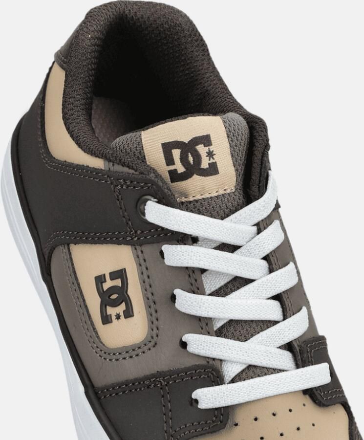 DC Shoes Pure Elastic Jongens Bruin Schoenen met elastische inzetstukken