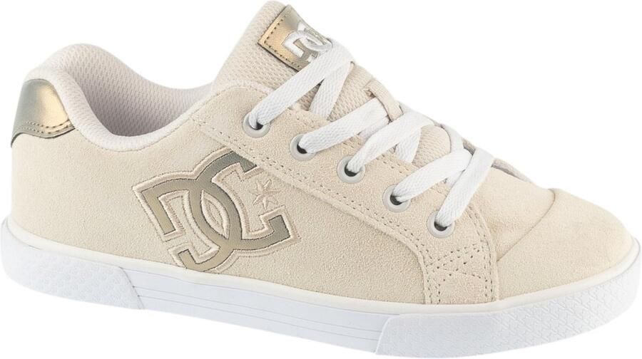 DC Shoes Chelsea Vrouwen Beige Sneakers