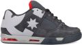 DC Shoes DC Command Heren Grijs Leren schoenen - Donkergrijs/Rood