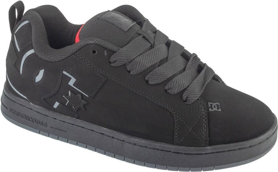 DC Shoes Court Graffik Mannen Zwart Sneakers