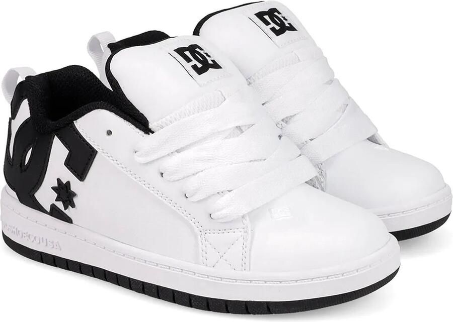 DC Shoes Court Graffik Schoenen Wit 1 2