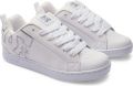 DC Shoes Court Graffik Dames Wit Leren schoenen - Wit