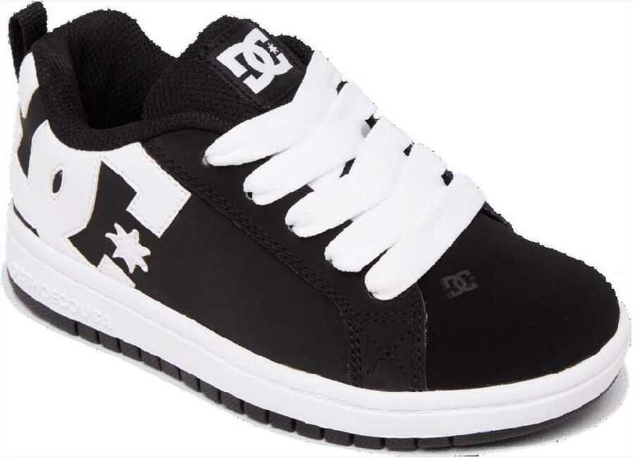 DC Shoes Court Graffik Jeugdtrainers Black White Kinderen - Foto 3