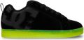 DC Shoes Court Graffik Unisex Zwart Leren schoenen - Lime/Groen