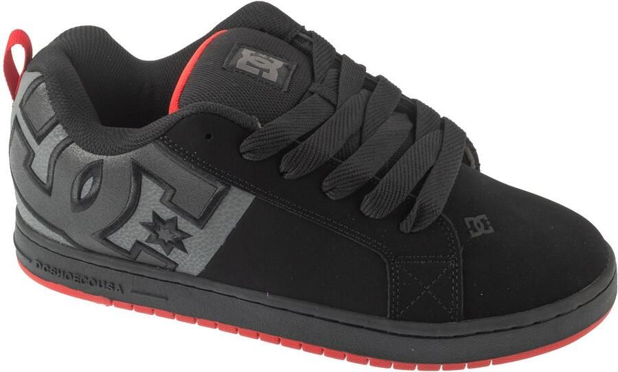 DC Shoes Court Graffik Heren Schoenen Zwart 45.5 Suède Foot Locker