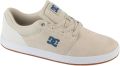 DC Shoes Crisis 2 Heren Wit Leren schoenen - Beige