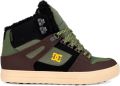 DC Shoes Pure High-Top Wc Wnt Heren Bruin Hoge Wintervaste Schoenen - Groen