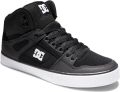 DC Shoes Pure High-Top Wc Sneakers Heren Black White - Zwart