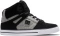 DC Shoes Sneakers Pure high-top wc ADYS400043 BLACK BLACK BATTLESHIP (KKB) - Zwart