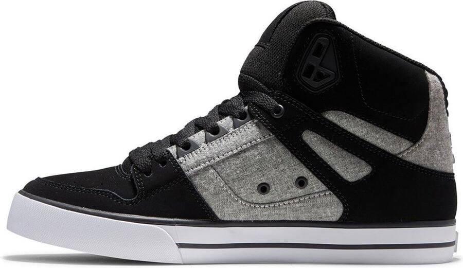 DC Shoes Sneakers Pure high-top wc ADYS400043 BLACK BLACK BATTLESHIP (KKB) - Foto 3