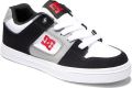 DC Uni Sneaker Pure White Black Red MULTICOLOR - Zwart